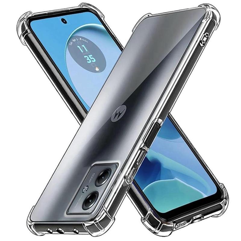 Transparent Shockproof Airbag TPU Case for Motorola G05 G75 G85 G35 G55 E14 G04S G24 G15 G84 G34 G54 G14 Cover Fundas Coque