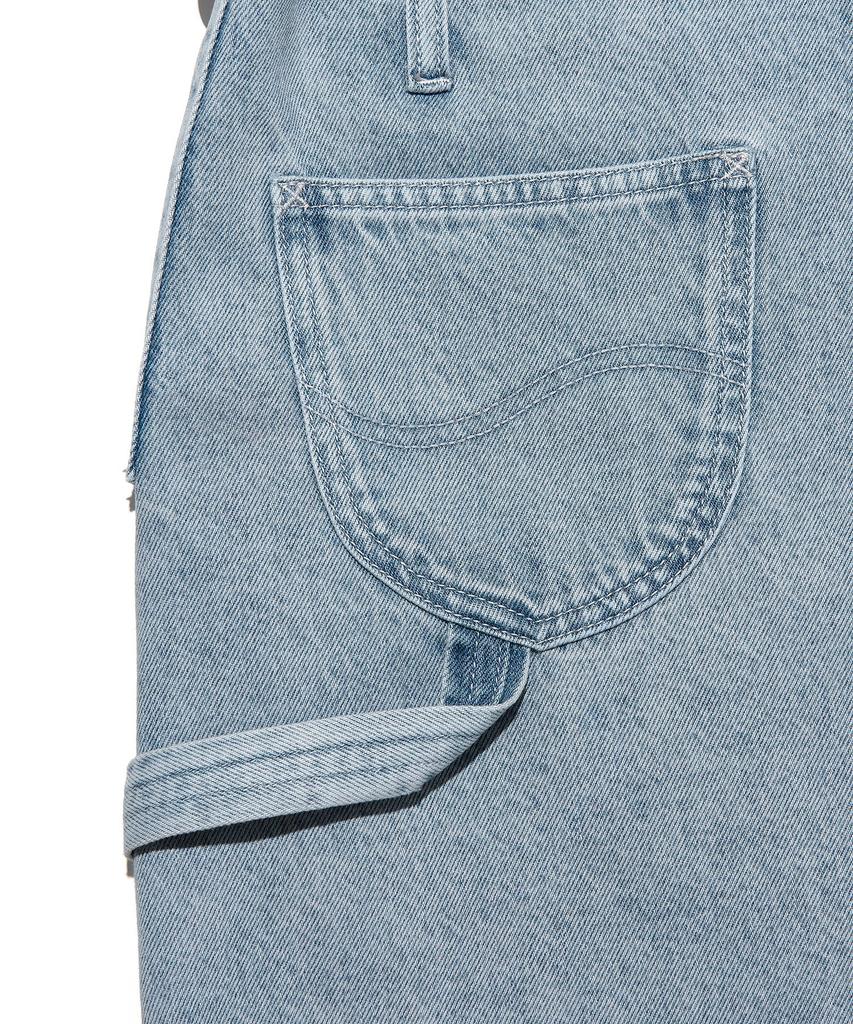 Lee Women'S Denim Overalls Skirt Indigo Medium