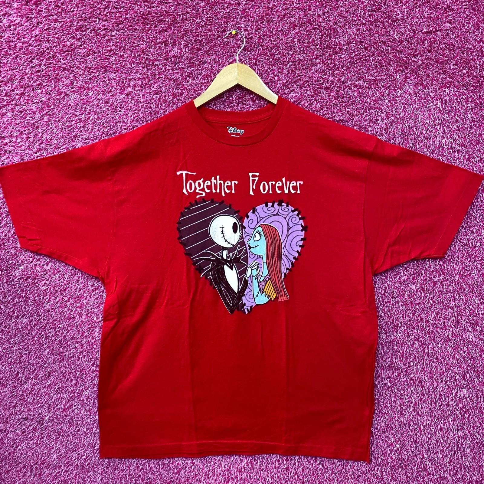 Disney The Nightmare Before Christmas Together Forever T-Shirt M