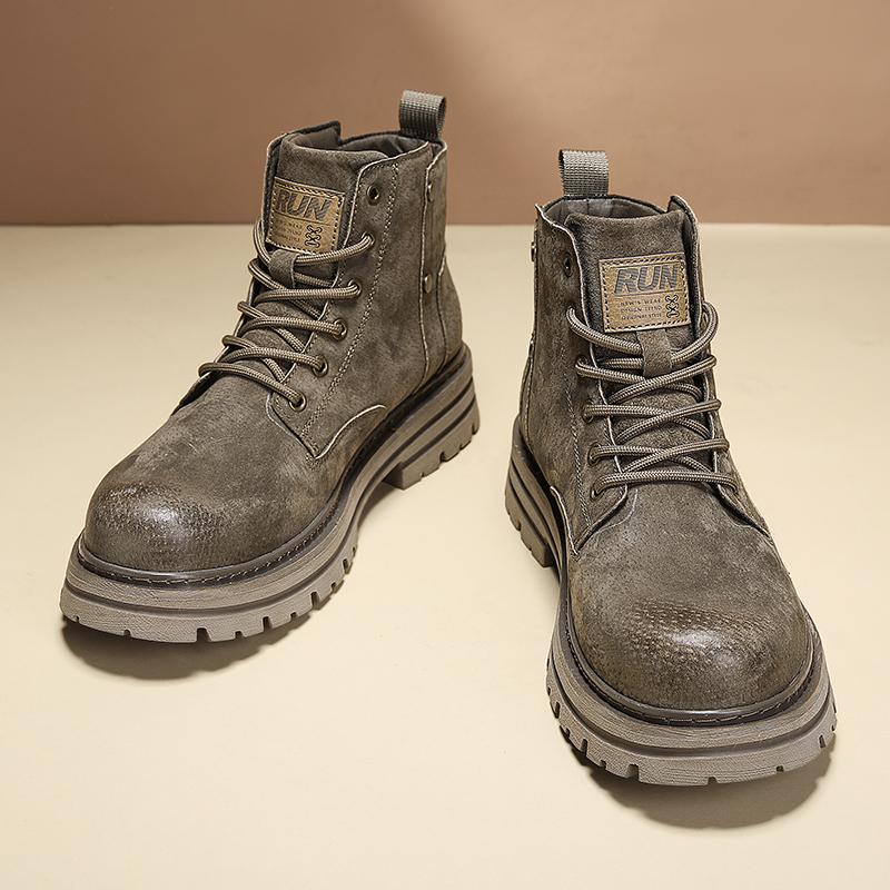 Nowe buty motocyklowe i do kostki Wodoodporne buty Męskie skórzane buty Męskie buty casualowe Bota Masculina Męskie buty z wysoką cholewką