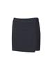 Wide Angle To Logo Pattern H-Line Culottes L_Black