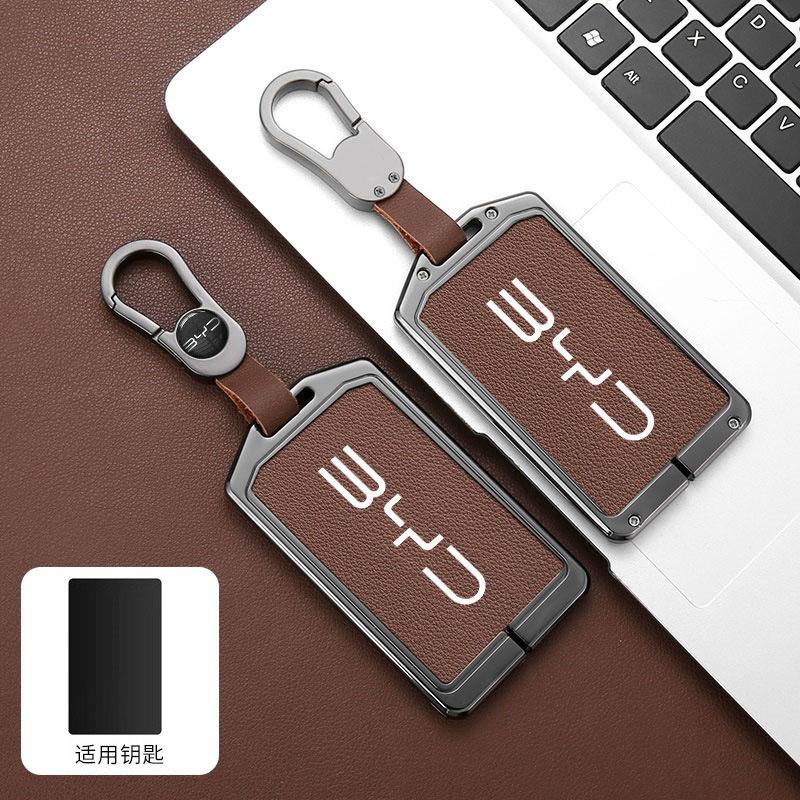 Zinc Alloy Car NFC Card Smart Key Case Cover Shell For BYD Atto 3 Yuan Tang EV Han Qin Song Plus DMi Seal Dolphin S6 L3 M6 F3 F0