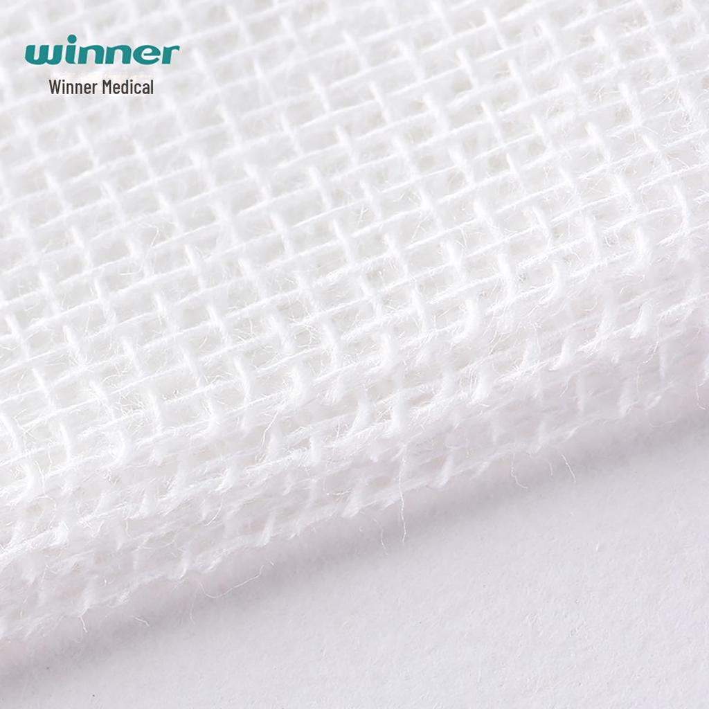 Winner Steady Sterile Disposable Medical Gauze Pieces - 5cm, 7.5cm, 10cm