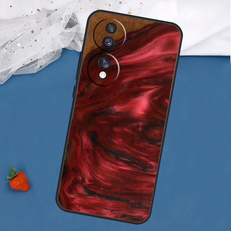 

Защитный деревянный кейс из смолы для путешествий для Honor Magic 7 5 6 Lite 8 Pro 200 400 50 70 90 X8c X8b X9a X9b X9c X9d Win RT Чехол Honor 400 Pro
