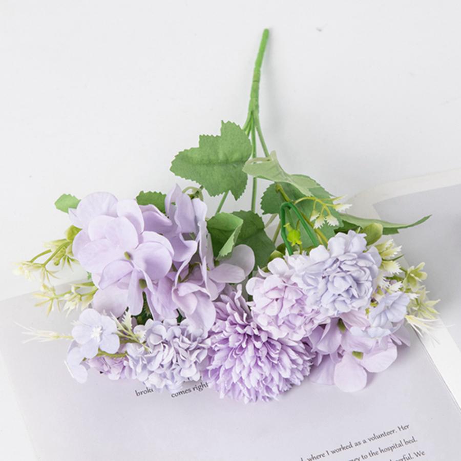 

1/3Pcs Artificial Flowers Silk Bridal Bouquet Festival Vase Home Room Decor Yard Garden Fake Plants Wedding Table Diy Gifts Prop 1 pc