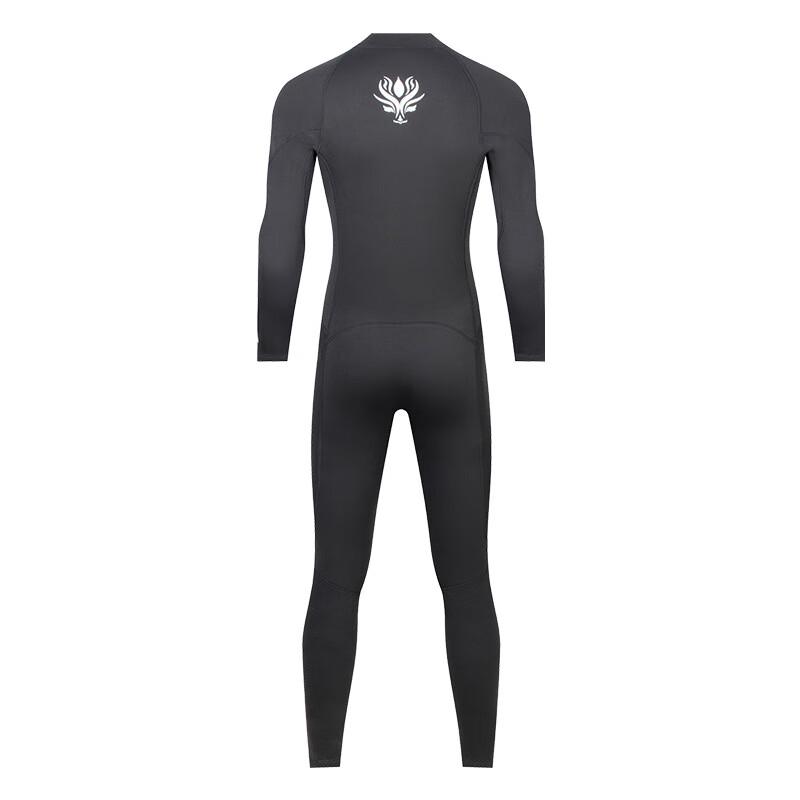 WEZHO 3mm Full Front-Zip Hooded Wetsuit