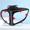 Car Reversing Small Round Mirror Front And Rear Wheel Wide-Angle Mirror Double-Sided Auxiliary Rearview 360 Degree Blind