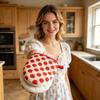 Cotton Oven Glove Single Kitchen Hand Cover for Hot Dishes, Baking Trays, Warm Bowls, Daily Reheating, and Home Use