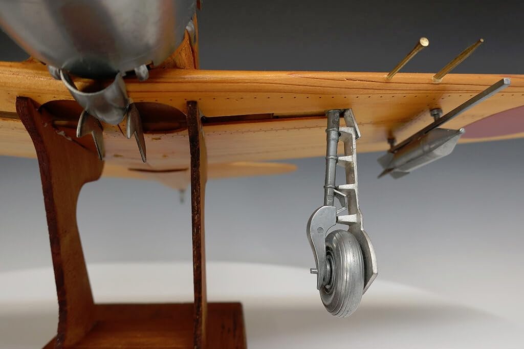 Woody Joe 1/24 Zero Fighter Wooden Model Assembly Kit (Airplane)