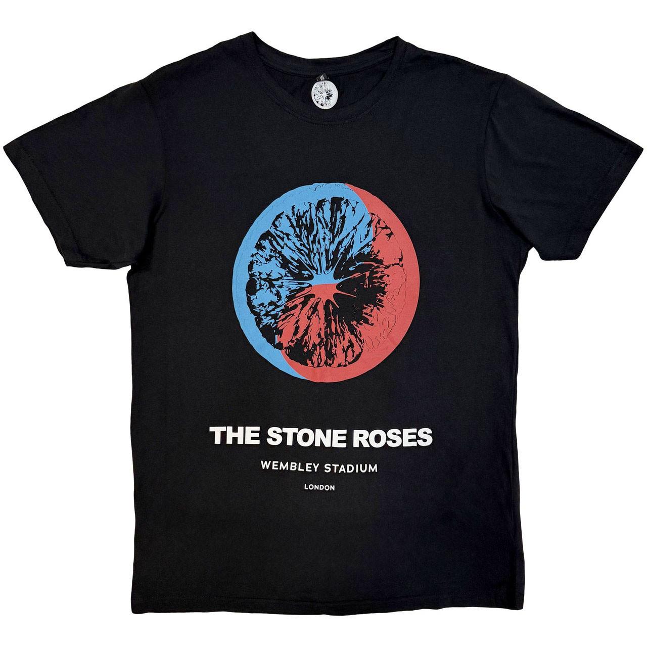 The Stone Roses - Wembley - Black Carbon t-shirt L