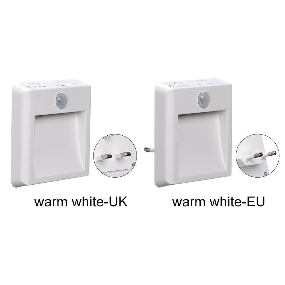 Bedroom Corridor Lamp Motion Sensor Cabinet Light LED Night Lights Lighting Wireless Night Lamp