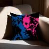 Tv Girl Pillow Case Sofa Living Room Bedroom Headboard Backrest Cushion Square Cushion Nap Time