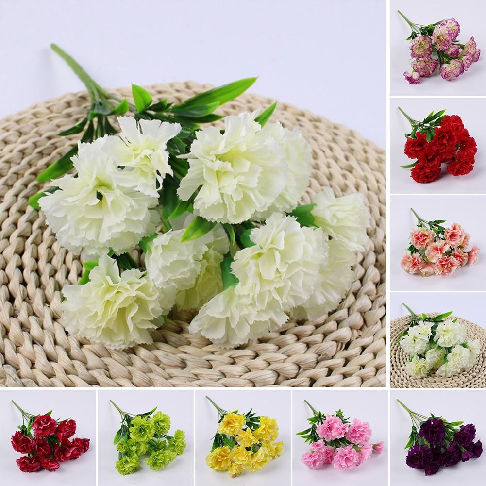 

Artificial Flowers Artificial Flower Bunch Centerpiece зелений