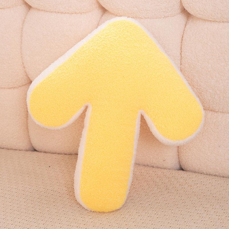Cartoon Soft Love Arrow Throw Pillow Plush Toy Home Sofa Pillow Pillow Girl Soothing Rag Doll