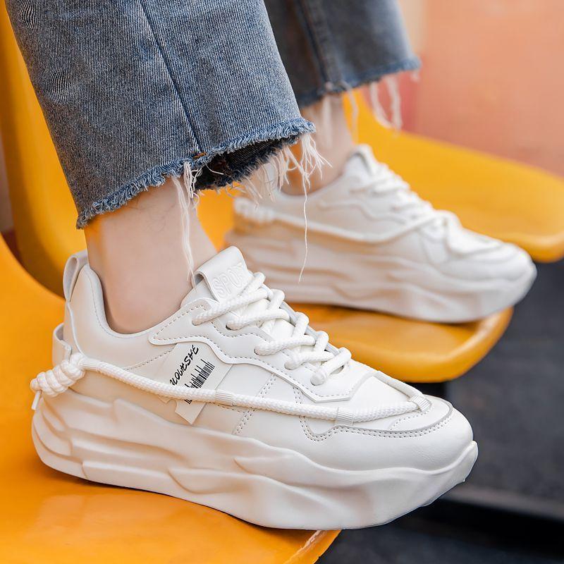 Nové jaro 2024 Stovky párování Pop Boty Pánské tenisky se silnou podrážkou Běžné boty Pánské boty Módní trendy Boty