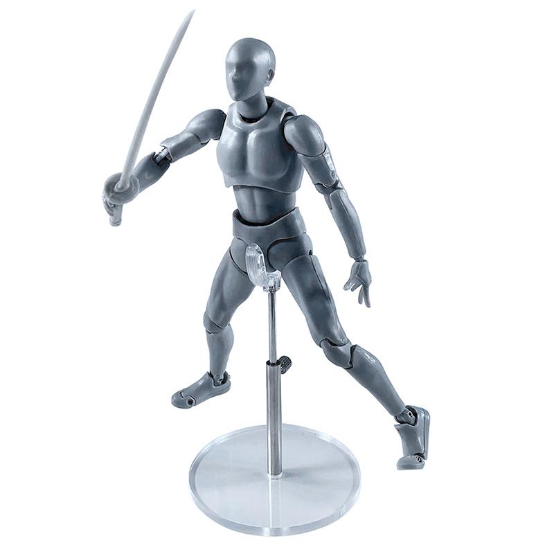 1Pcs Adjustable Doll Display Holder Easy Use Support Stand for Action Figures Home Shelf Store Exhibition