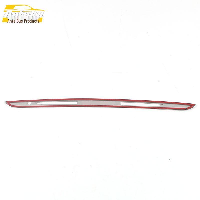 Suitable Brake Light Strip for 21 A3L: Stainless Steel Rear Windshield Anti-Tail Warning Decorative.