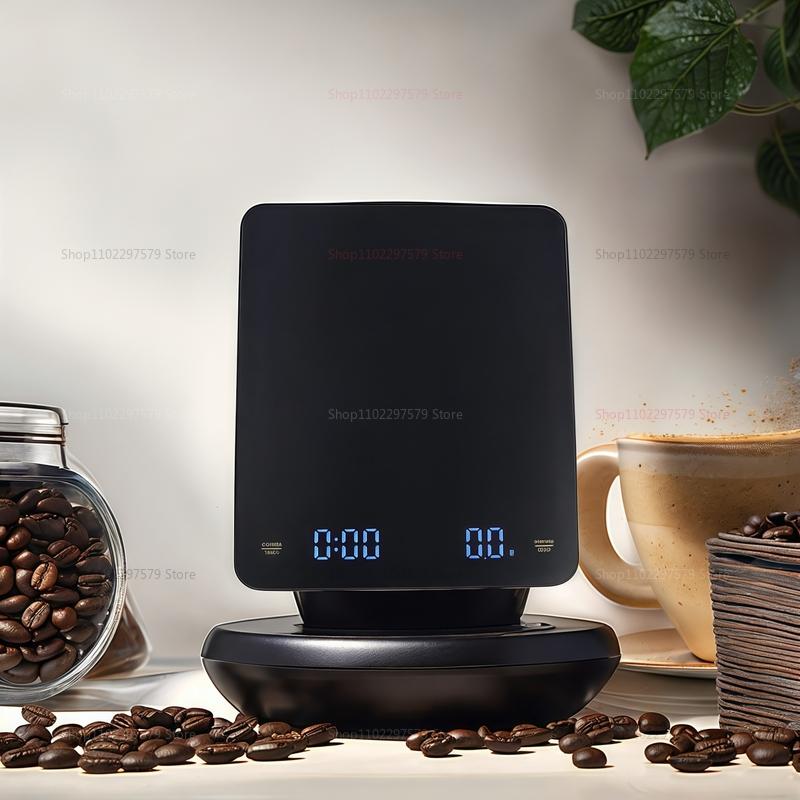 Digital Coffee Scale 0.1g To 3kg with Timer LED Screen USB High Precision Kitchen Scale for Espresso Baking Weighing In Oz G ML