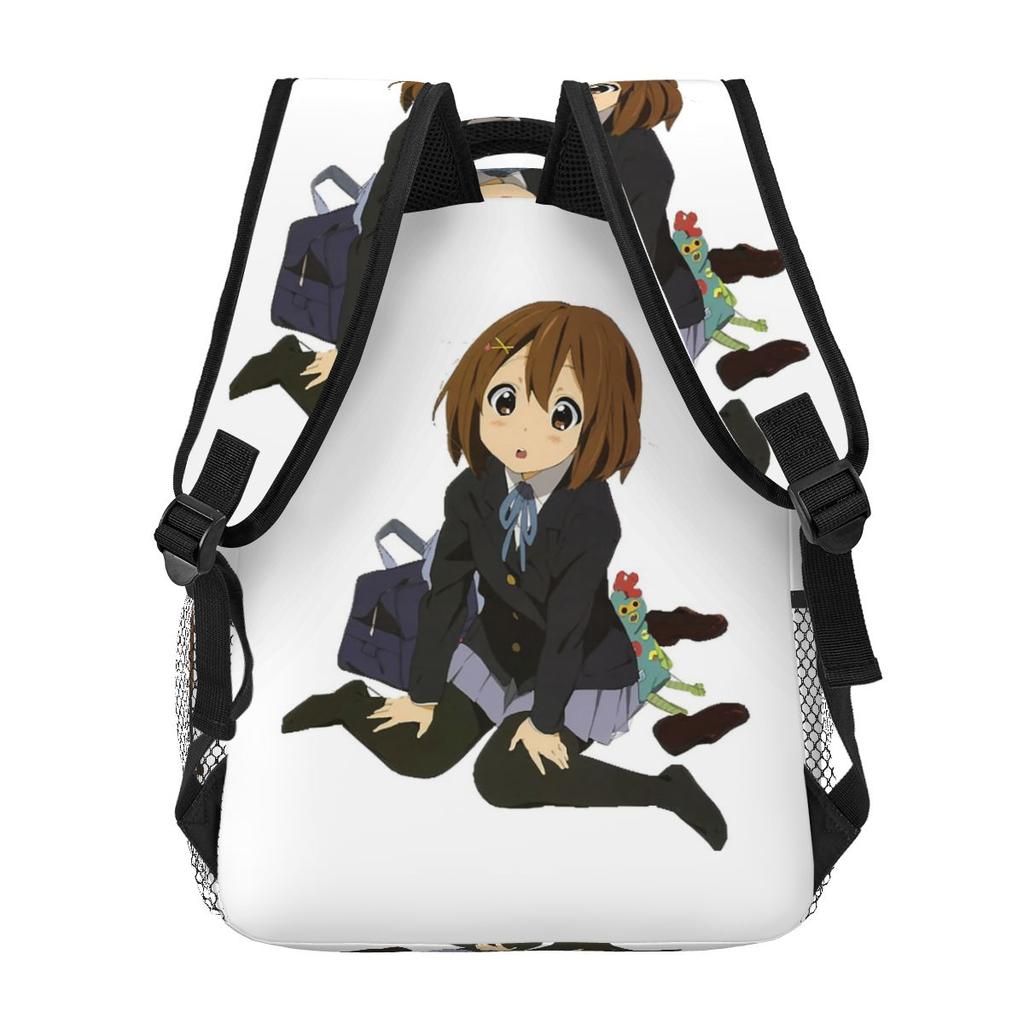 K-On Yui Hirasawa Anime Backpacks Boys Girls Bookbag Children School Bags Cartoon Travel Rucksack Shoulder Bag Large Capacity