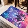 Hunters: Cosmic Quest Floor Rug Office Rug Perfect for Balcony Study Room Game Room Foyer Anti-slip Rug Anime Office Decor