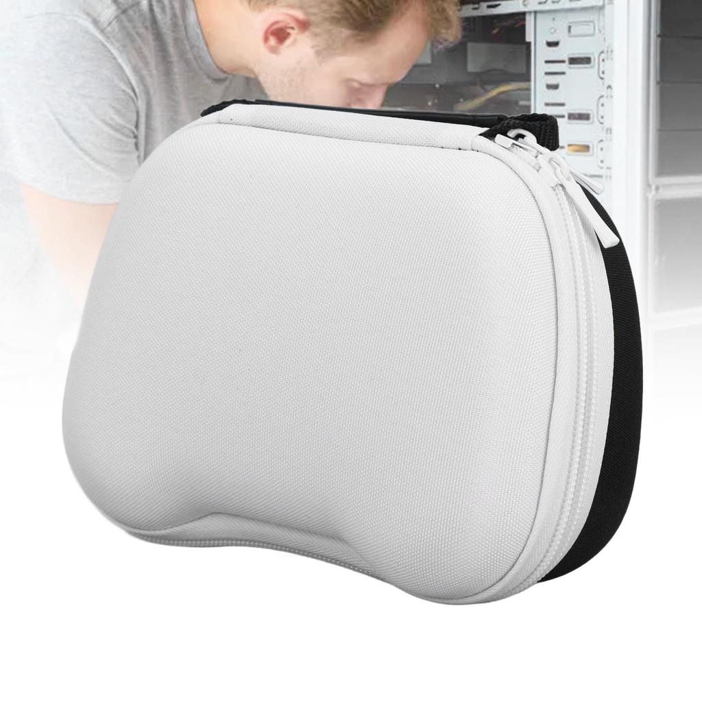 Game Controller Storage Case Hard Nylon Portable with Metal Protective Case for Series X S Game Controller
