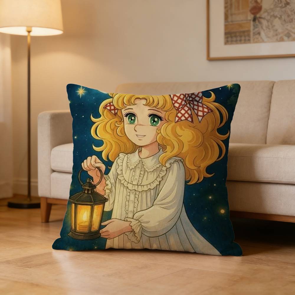 Anime Ccandy süße Süßigkeiten Kissenbezug Kissenhülle Überwurf-Kissenbezug für Auto Sofa