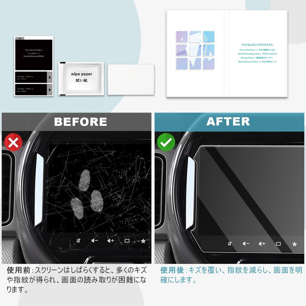 CDEFG 2026 Newly Designed Suzuki Hustler Navigation Protective Film 9