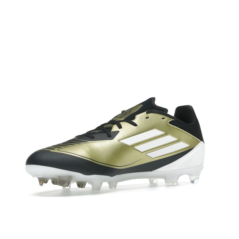 Adidas Messi Adizero F50 League FG MG Triunfo Dorado Unisex Sneakers Gold Gold-Metallic Cloud-White IG9274