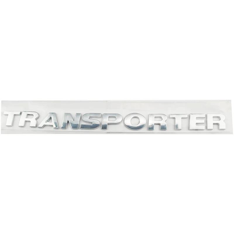 Car ABS Trunk Letters Words Logo Badge Emblem Decals Sticker For Volkswagen VW TRANSPORTER T4 T5 T6 T7 T8 Styling Accessories zd9
