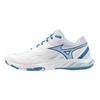 Mizuno Wave Fang 2 Geniş Beyaz Mavi Unisex Spor Ayakkabı 71GA231311
