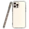SHANWO For iPhone 12 Pro Case Straight Edge Clear Shockproof TPU Phone Back Cover