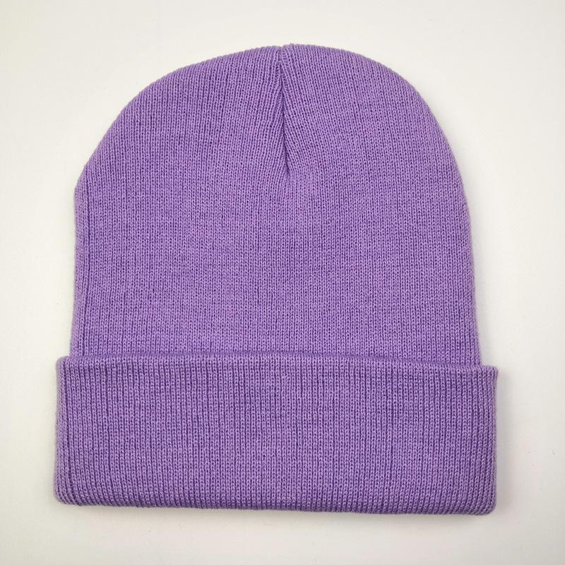 Light Board Knit Cap Winter Wool Cap Men And Women Cap Warm Cap Windproof Cap