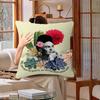 Art Frida Cushion Cover Inches Farmhouse Decor Home Throw Pillow Covers for Couch Decorations