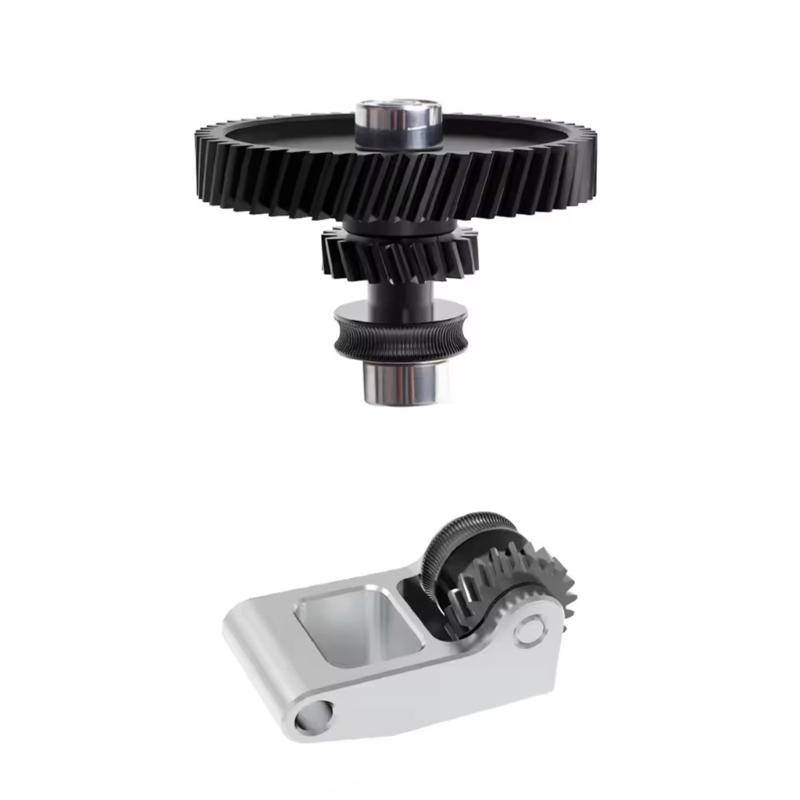 High Precisions CNCs Machined Gear Set with Nanocoated for X1 P1 3D Printer Improved Durability and Performances