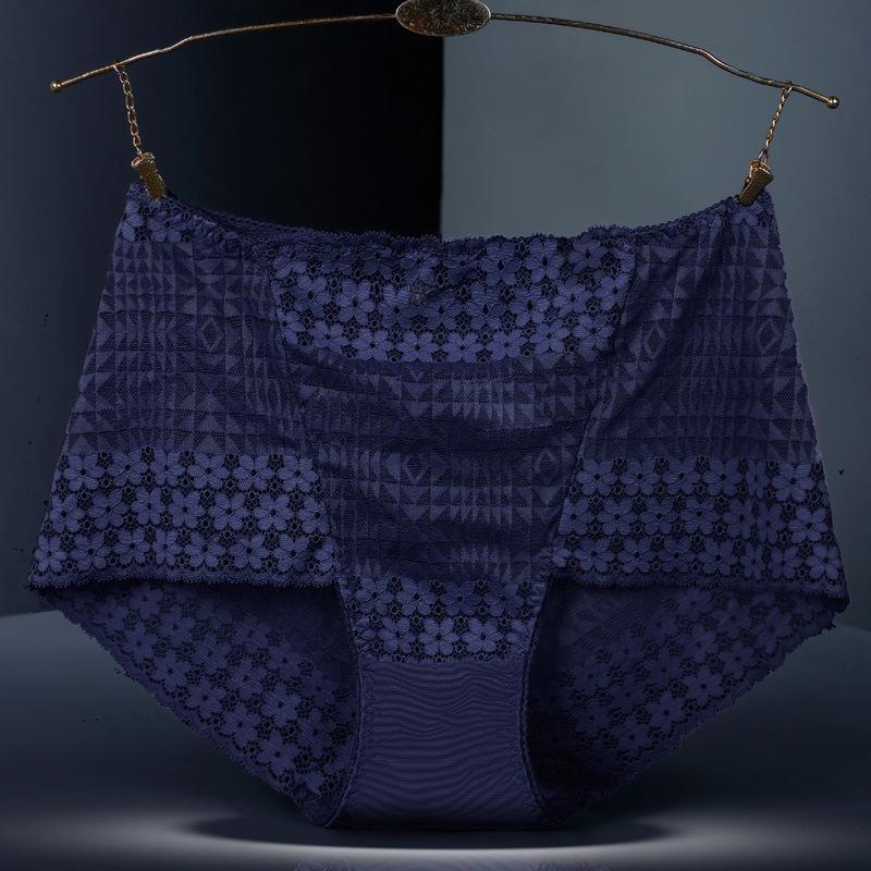

Сексуальное кружевное женское нижнее белье с высокой талией и подтянутым животом, приподнятыми ягодицами, без каких-либо следов, трусики 4XL