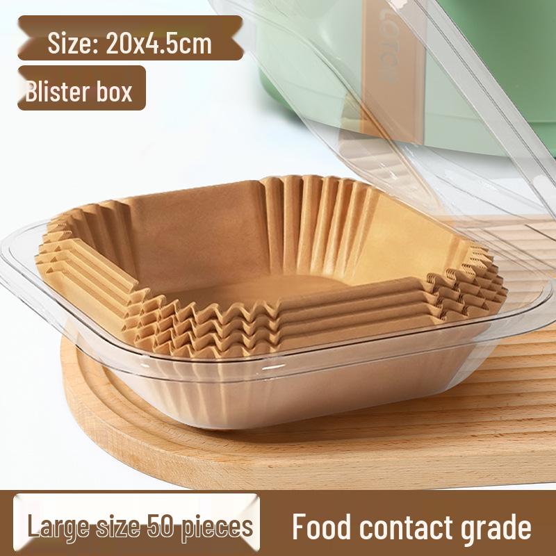 

Маслопоглощающая силиконовая бумага для выпечки для аэрофритюрницы и миска из фольги