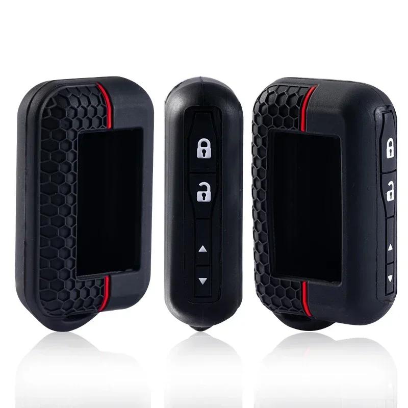 4 Button Silicone Key Cover Suitable for Starline E90 E60 E91 E61 E63 E65 E85 E92 E95 E96 Car Anti-theft LCD Remote Control Case