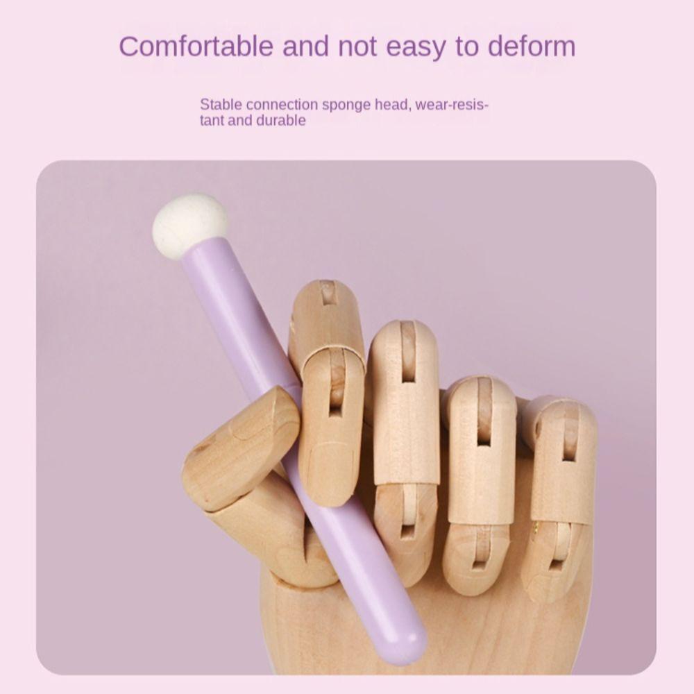 Soft Mushroom Head Concealer Brush Candy Color Lipstick Blending Brush  Seamlessly Cover