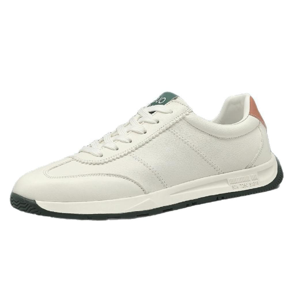 Leather shoes breathable casual shoes
