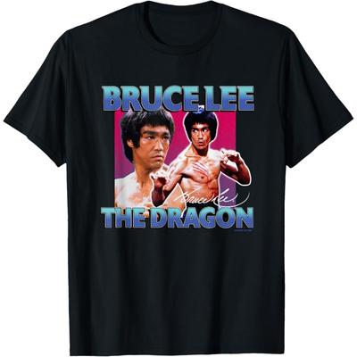 Bruce Lee The Dragon Showcase Vintage Shot T-Shirt