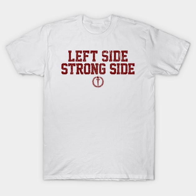 

Men Black Print T-shirt Left Side Strong Side (Variant) No-Cut Transfer Paper Print Cotton Tshirt 3XL білий