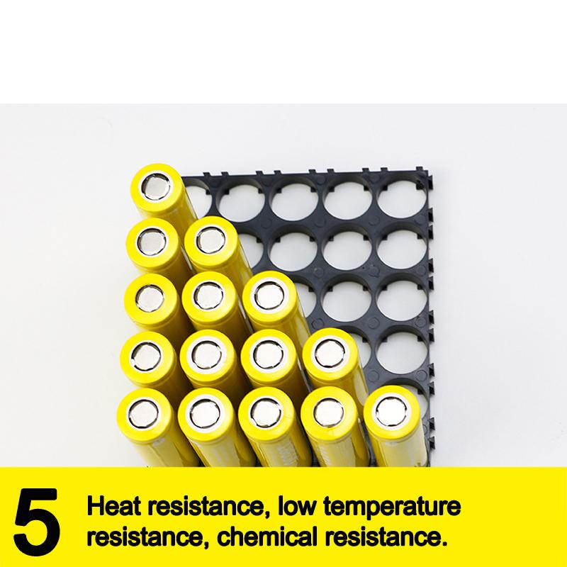 14500 21700 32650 33140 Battery Holder Bracket Cell Safety Anti Vibration Plastic Brackets For 14500 21700 32650 33140 Batteries