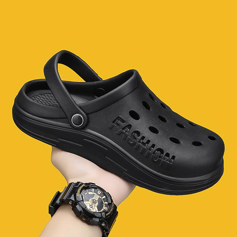 Outdoor Sandals for Men Original Beach Shoes Men’s Slippers Choice Garden Shoes Soft Holiday Casual Summer Man Lightweight 2024