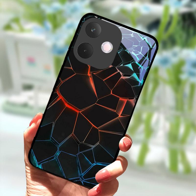 Husă Telefon Pentru OPPO A5 Pro 5G A5Pro Anti-cădere Protecție Cameră Spate Sticlă Călită Pentru OPPO A 5 Pro CPH2695 Fundas
