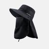 Quick-Drying Summer Sun Hats For Women Men Outdoor Face Mask Wide Brim Bucket Hat Mesh Breathable Waterproof Large Fishing Caps