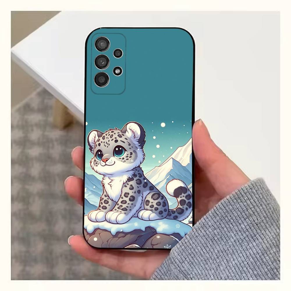 Cool Leopard  Case For Samsung S10,Plus,S9,S22,S25,Ultra,S24,S21,S20,S23,FE,Lite,Soft Silicone Black