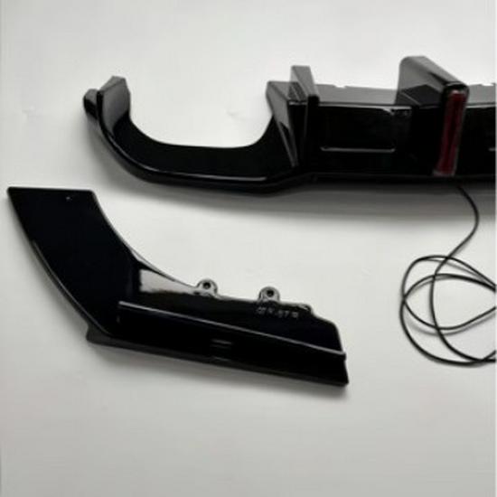 Compatible Rear Diffuser & Vertical Strip Lights for BMW F87 M2 (2016+)