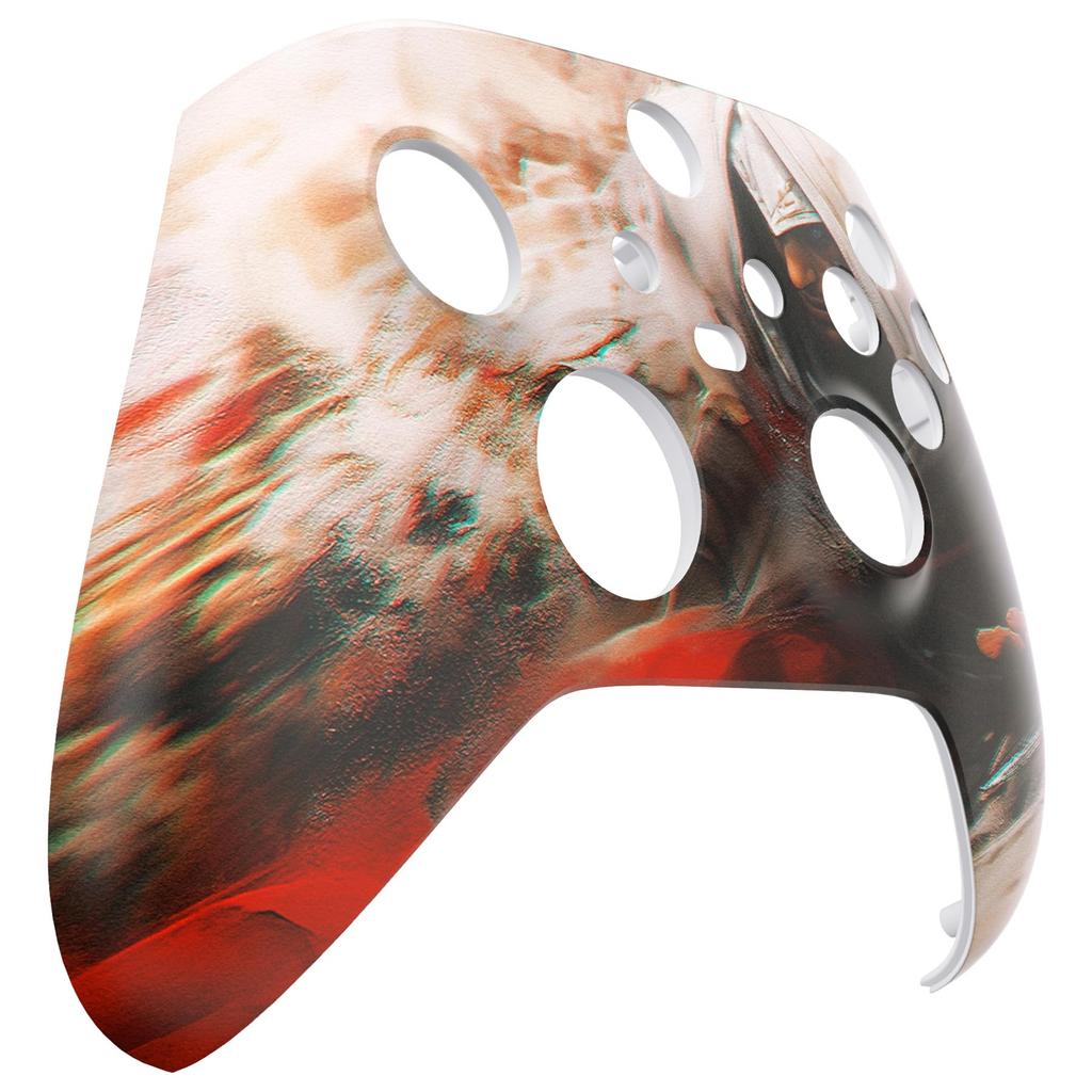 Benutzerdefiniertes vorderes Gehäuse für Xbox Series mit einer leicht abdeckenden Frontplatte für Xbox Series und Xbox Core, nicht eXtremeRate's X/S, von Horror inspiriert