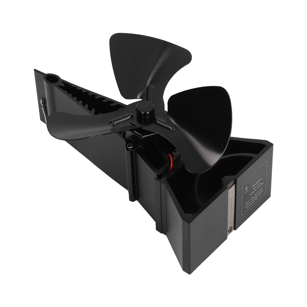 Wood Stove Fan 3 Blade Heat Powered Environmentally Friendly Low Noise Thermoelectric Fan for