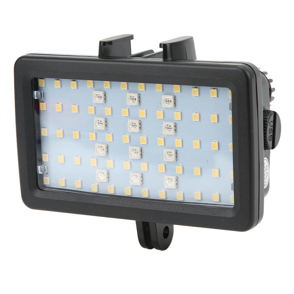 SL‑20 RGB Waterproof Diving Fill Light Underwater LED Video Light 8 Lighting Modes for Hero 9